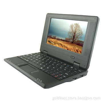 Laptop Computer with 3.7V, 3,400mAh Li-polymer Battery, 3-4-hour Playing Time